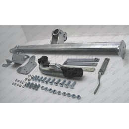 N054C GALIA Полностью оцинкованный фаркоп на Nissan Qashqai 2007-2014 (невидимый вырез бампера), Nissan Qashqai 2, в т.ч. Qashqai +2 2014-2021 (без подрезки бампера). Тип шара: 