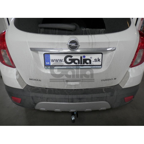 O063C GALIA Полностью оцинкованный фаркоп на Opel Mokka 2012-2019, Chevrolet Tracker 2013-2015. Подрозетник убирается за бампер. Тип шара: C (горизонтальный съемный). Невидимый вырез бампера. Нагрузки: 1500/75 кг, масса фаркопа 17,57 кг