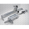 O063C GALIA Полностью оцинкованный фаркоп на Opel Mokka 2012-2019, Chevrolet Tracker 2013-2015. Подрозетник убирается за бампер. Тип шара: C (горизонтальный съемный). Невидимый вырез бампера. Нагрузки: 1500/75 кг, масса фаркопа 17,57 кг