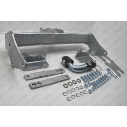 O069A GALIA Полностью оцинкованный фаркоп на Renault Master шасси 2010-2024, Opel Movano шасси 2010-2021, Nissan NV400 шасси 2011-2021, Nissan Interstar шасси 2010-2024. Тип шара: A. Установк