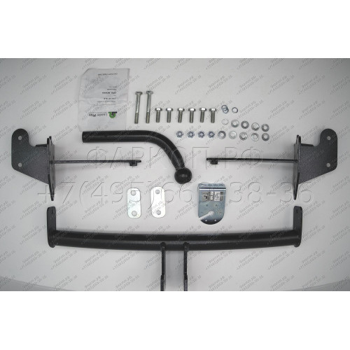 O116-A Лидер-плюс ТСУ для Opel Mokka 2012-2019, Chevrolet Tracker 2013-2015, Chevrolet Trax 2013-2022. Требуется подрезка бампера. Тип шара: A. Нагрузки: 1200/75 кг, масса фаркопа 14,44 кг (без электрики в комплекте)