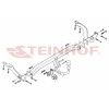 P-044 STEINHOF Фаркоп на Peugeot 5008 2009-2017 без снятия и подрезки бампера. Тип шара: A. Нагрузки: 1800/100 кг, масса фаркопа 21 кг (без электрики в комплекте)