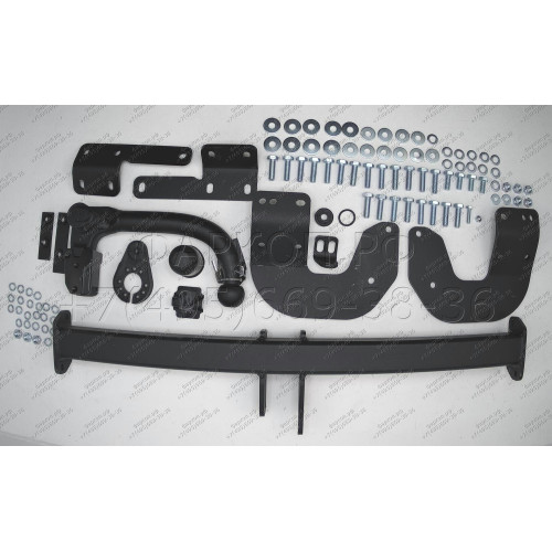 R-048 STEINHOF Фаркоп на Nissan X-Trail T32 2014-2022, Renault Koleos II 2016-2020. Требуется подрезка бампера. Тип шара: AV (вертикальное быстросъемное крепление шара на ключе). Нагрузки: 2100/110 кг, масса фаркопа 26,5 кг (без электрики в комплекте)