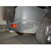 R049C GALIA Полностью оцинкованный фаркоп на Land Rover Freelander I 1997-2006. Особенности: запасное колесо на задней двери. Тип шара: C (горизонтальный съемный). Установка без снятия и выреза бампера. Нагрузки: 2000/125 кг, масса фаркопа 20,36 кг
