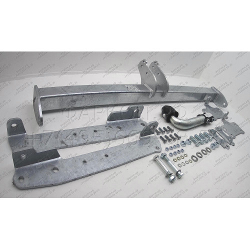 R050A GALIA Полностью оцинкованный фаркоп на Land Rover Range Rover III 2002-2013. Тип шара: A. Без выреза бампера. Нагрузки: 3500/150 кг, масса фаркопа 25,5 кг
