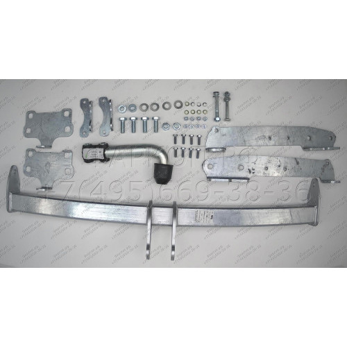 R050A GALIA Полностью оцинкованный фаркоп на Land Rover Range Rover III 2002-2013. Тип шара: A. Без выреза бампера. Нагрузки: 3500/150 кг, масса фаркопа 25,5 кг