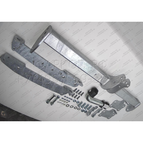 R050A GALIA Полностью оцинкованный фаркоп на Land Rover Range Rover III 2002-2013. Тип шара: A. Без выреза бампера. Нагрузки: 3500/150 кг, масса фаркопа 25,5 кг