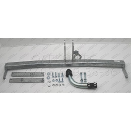 R088A GALIA Полностью оцинкованный фаркоп на Renault Grand Scenic III 2009-2016. Подрозетник убирается за бампер. Тип шара: A. Без выреза бампера. Нагрузки: 1300/75 к