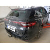 R098A GALIA Полностью оцинкованный фаркоп на Renault Megane GrandTour универсал 2016-. Подрозетник убирается за бампер. Тип шара: A. Невидимый вырез бампера. Нагрузки: 2000/80 кг, масса фаркопа 18,12 кг
