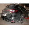 R098A GALIA Полностью оцинкованный фаркоп на Renault Megane GrandTour универсал 2016-. Подрозетник убирается за бампер. Тип шара: A. Невидимый вырез бампера. Нагрузки: 2000/80 кг, масса фаркопа 18,12 кг