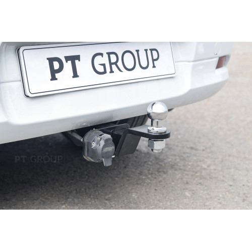 RLO-12-991122.00 PT GROUP Фаркоп на Renault Logan седан 2014-2022, Renault Logan Stepway 2019-2022 без подрезки бампера. Тип шара: E (легкосъемный шар под квадрат). Нагрузки: 1500/75 кг, масса фаркопа 15 кг (без электрики в комплекте, не комплектуется заг