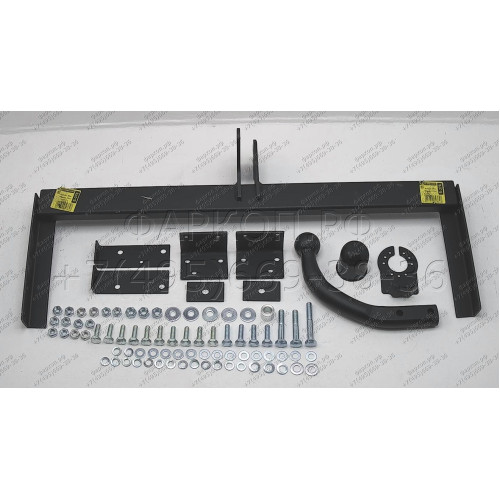 S-376 STEINHOF Фаркоп на Suzuki Alto (GF) 2009-, Nissan Pixo 2009-2013. Требуется подрезка бампера. Тип шара: A. Нагрузки: 600/50 кг, масса фаркопа 11,1 кг (без электрики в комплекте)