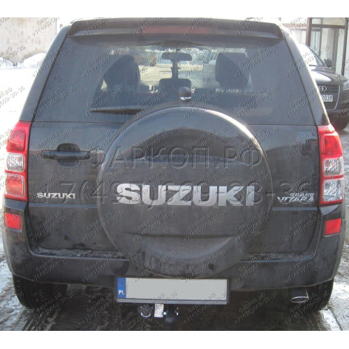 S-403 STEINHOF Фаркоп на Suzuki Grand Vitara 5 дверей 2005-2016. Требуется подрезка бампера. Тип шара: A. Нагрузки: 2000/85 кг, масса фаркопа 19 кг (без электрики в комплекте)