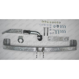 S064A GALIA Полностью оцинкованный фаркоп на SEAT Inca 1995-2004, Volkswagen Caddy 1996-2004. Тип шара: A. Невидимый вырез бампера. Нагрузки: 1000/50 кг, масса фаркопа 10,62 к