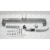 S064A GALIA Полностью оцинкованный фаркоп на SEAT Inca 1995-2004, Volkswagen Caddy 1996-2004. Тип шара: A. Невидимый вырез бампера. Нагрузки: 1000/50 кг, масса фаркопа 10,62 кг