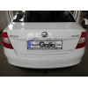 S104C GALIA Полностью оцинкованный фаркоп на Skoda Rapid лифтбек/универсал 2013-2020, 2020-2022, SEAT Toledo седан 2013-2018. Подрозетник убирается за бампер. Тип шара: C (горизонтальный съемный). Невидимый вырез бампера. Нагрузки: 1500/75 кг, масса фарко