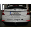 S104C GALIA Полностью оцинкованный фаркоп на Skoda Rapid лифтбек/универсал 2013-2020, 2020-2022, SEAT Toledo седан 2013-2018. Подрозетник убирается за бампер. Тип шара: C (горизонтальный съемный). Невидимый вырез бампера. Нагрузки: 1500/75 кг, масса фарко