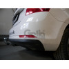 S104C GALIA Полностью оцинкованный фаркоп на Skoda Rapid лифтбек/универсал 2013-2020, 2020-2022, SEAT Toledo седан 2013-2018. Подрозетник убирается за бампер. Тип шара: C (горизонтальный съемный). Невидимый вырез бампера. Нагрузки: 1500/75 кг, масса фарко