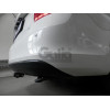 S104C GALIA Полностью оцинкованный фаркоп на Skoda Rapid лифтбек/универсал 2013-2020, 2020-2022, SEAT Toledo седан 2013-2018. Подрозетник убирается за бампер. Тип шара: C (горизонтальный съемный). Невидимый вырез бампера. Нагрузки: 1500/75 кг, масса фарко