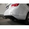 S104C GALIA Полностью оцинкованный фаркоп на Skoda Rapid лифтбек/универсал 2013-2020, 2020-2022, SEAT Toledo седан 2013-2018. Подрозетник убирается за бампер. Тип шара: C (горизонтальный съемный). Невидимый вырез бампера. Нагрузки: 1500/75 кг, масса фарко