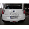 S128C GALIA Полностью оцинкованный фаркоп на SsangYong Tivoli дорестайлинг 2015-2018 (кроме 4WD), SsangYong XLV 2016-2018 (2WD, 4WD). Тип шара: C (горизонтальный съемный). Установка без снятия и выреза бампера. Нагрузки: 1600/85 кг, масса фаркопа 15,57 кг