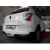S128C GALIA Полностью оцинкованный фаркоп на SsangYong Tivoli дорестайлинг 2015-2018 (кроме 4WD), SsangYong XLV 2016-2018 (2WD, 4WD). Тип шара: C (горизонтальный съемный). Установка без снятия и выреза бампера. Нагрузки: 1600/85 кг, масса фаркопа 15,57 кг