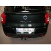 S128C GALIA Полностью оцинкованный фаркоп на SsangYong Tivoli дорестайлинг 2015-2018 (кроме 4WD), SsangYong XLV 2016-2018 (2WD, 4WD). Тип шара: C (горизонтальный съемный). Установка без снятия и выреза бампера. Нагрузки: 1600/85 кг, масса фаркопа 15,57 кг