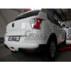 S128C GALIA Полностью оцинкованный фаркоп на SsangYong Tivoli дорестайлинг 2015-2018 (кроме 4WD), SsangYong XLV 2016-2018 (2WD, 4WD). Тип шара: C (горизонтальный съемный). Установка без снятия и выреза бампера. Нагрузки: 1600/85 кг, масса фаркопа 15,57 кг