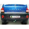 S206-A Лидер-плюс ТСУ для SsangYong Actyon 2007-2011 без снятия и выреза бампера. Нагрузки: 1200/75 кг, масса фаркопа 14,88 кг (без электрики в комплекте)
