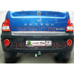 S206-A Лидер-плюс ТСУ для SsangYong Actyon 2007-2011 без снятия и выреза бампера. Нагрузки: 1200/75 кг, масса фаркопа 14,88 кг (без электрики в комплекте)