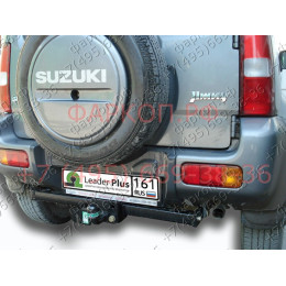 S403-FC Лидер-плюс ТСУ для Suzuki Jimny 1998-2018 без выреза бампера. Нагрузки: 1200/50 кг, масса фаркопа 15,38 кг (без электрики в комплекте)