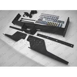 T-160 STEINHOF Фаркоп на Toyota Land Cruiser Prado J90 04/1996-12/2002 без снятия и подрезки бампера. Тип шара: F. Нагрузки: 3500/140 кг, масса фаркопа 26,4 кг (без электрики в 