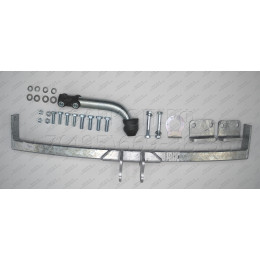 T006A GALIA Полностью оцинкованный фаркоп на Toyota Avensis седан/лифтбек 1997-2003. Тип шара: A. Подрезка бампера. Нагрузки: 1400/75 кг, масса фаркопа 18,01 кг