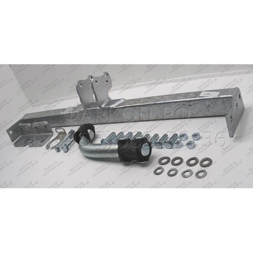 T006A GALIA Полностью оцинкованный фаркоп на Toyota Avensis седан/лифтбек 1997-2003. Тип шара: A. Подрезка бампера. Нагрузки: 1400/75 кг, масса фаркопа 18,01 кг