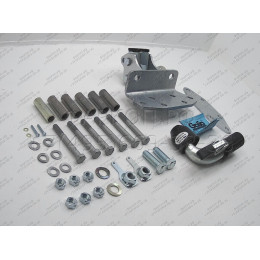T070C GALIA Полностью оцинкованный фаркоп на Toyota Land Cruiser 200 2008-2021, Lexus LX 2008-2021. Тип шара: C (горизонтальный съемный). Невидимый вырез бампера. Нагрузк