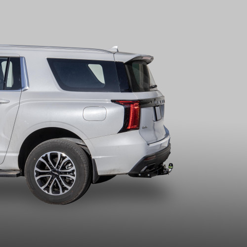 T201-F Лидер-плюс ТСУ для Tank 500 2022-, Haval H5 2024- без снятия и выреза бампера. Тип шара: F. Нагрузки: 2000/100 кг, масса фаркопа 22,8 кг (без электрики в комплекте)