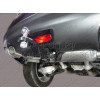 TCU00005 ТСС Фаркоп на Infiniti QX70 2015-2017 без подрезки бампера. Тип шара: E (шаровый узел под американский квадрат). Нагрузки: 1500/80 кг