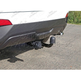 TCU00032 ТСС Фаркоп на Hyundai Creta 2016-2021, 2021-2022, Solaris HC 2024- без подрезки бампера. Тип шара: A. Нагрузки: 1200/75 кг