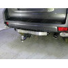TCU00062 ТСС Фаркоп на Toyota Land Cruiser Prado 150 2009-2023 с накладкой с надписью Land Cruiser без подрезки бампера. Тип шара: E (шаровый узел под американский квадрат). Нагрузки: 1800/120 кг