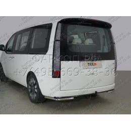 TCU00302 ТСС Фаркоп на Hyundai Staria 2021- (корейская сборка) без подрезки бампера. Тип шара: A. Нагрузки: 1200/75 кг