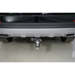 TCU00321 ТСС Фаркоп на Changan CS55 2WD 1.5T 2020-2023, Changan CS55 Plus 2WD 1.5T 2023-. Требуется подрезка бампера. Тип шара: E (шаровый узел под американский квадрат). Нагр