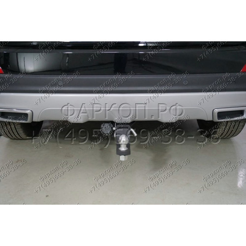 TCU00321 ТСС Фаркоп на Changan CS55 2WD 1.5T 2020-2023, Changan CS55 Plus 2WD 1.5T 2023-. Требуется подрезка бампера. Тип шара: E (шаровый узел под американский квадрат). Нагрузки: 750/50 кг