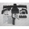 TLT-21-991124.00 PT GROUP Фаркоп с нержавеющей накладкой на Toyota Land Cruiser 300 2021-, Lexus LX600 2022- без подрезки бампера. Тип шара: E (легкосъемный шар под квадрат). Нагрузки: 3500/140 кг, масса фаркопа 14,2 кг (без электрики в комплекте)