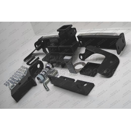 TLT-21-991124.00 PT GROUP Фаркоп с нержавеющей накладкой на Toyota Land Cruiser 300 2021-, Lexus LX600 2022- без подрезки бампера. Тип шара: E (легкосъемный шар под квадрат). 