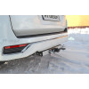 TLT-21-991124.00 PT GROUP Фаркоп с нержавеющей накладкой на Toyota Land Cruiser 300 2021-, Lexus LX600 2022- без подрезки бампера. Тип шара: E (легкосъемный шар под квадрат). Нагрузки: 3500/140 кг, масса фаркопа 14,2 кг (без электрики в комплекте)