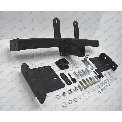 TY 14 AVTOS Фаркоп на Toyota Land Cruiser 105 1998-2007 без выреза в бампере. Тип шара: E. Нагрузки: 1500/75 кг, масса фаркопа 18 кг (без электрики в комплекте)