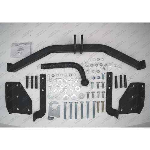 TY 39 AVTOS Фаркоп на Toyota Alphard 2008-2015. Невидимая подрезка бампера. Тип шара: A. Нагрузки: 2000/75 кг, масса фаркопа 18,5 кг (без электрики в комплекте)
