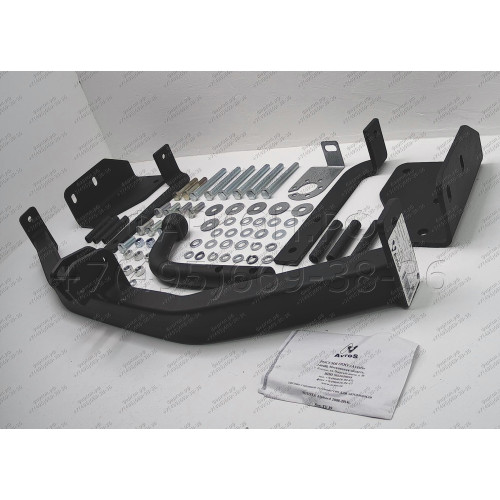 TY 39 AVTOS Фаркоп на Toyota Alphard 2008-2015. Невидимая подрезка бампера. Тип шара: A. Нагрузки: 2000/75 кг, масса фаркопа 18,5 кг (без электрики в комплекте)