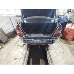 H.T44.A HALTY Фаркоп на Toyota Corolla E120 седан 2000-2006. Требуется подрезка бампера. Тип шара: A. Нагрузки: 1000/60 кг, масса фаркопа 14,7 кг