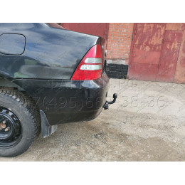 H.T44.A HALTY Фаркоп на Toyota Corolla E120 седан 2000-2006. Требуется подрезка бампера. Тип шара: A. Нагрузки: 1000/60 кг, масса фаркопа 14,7 кг